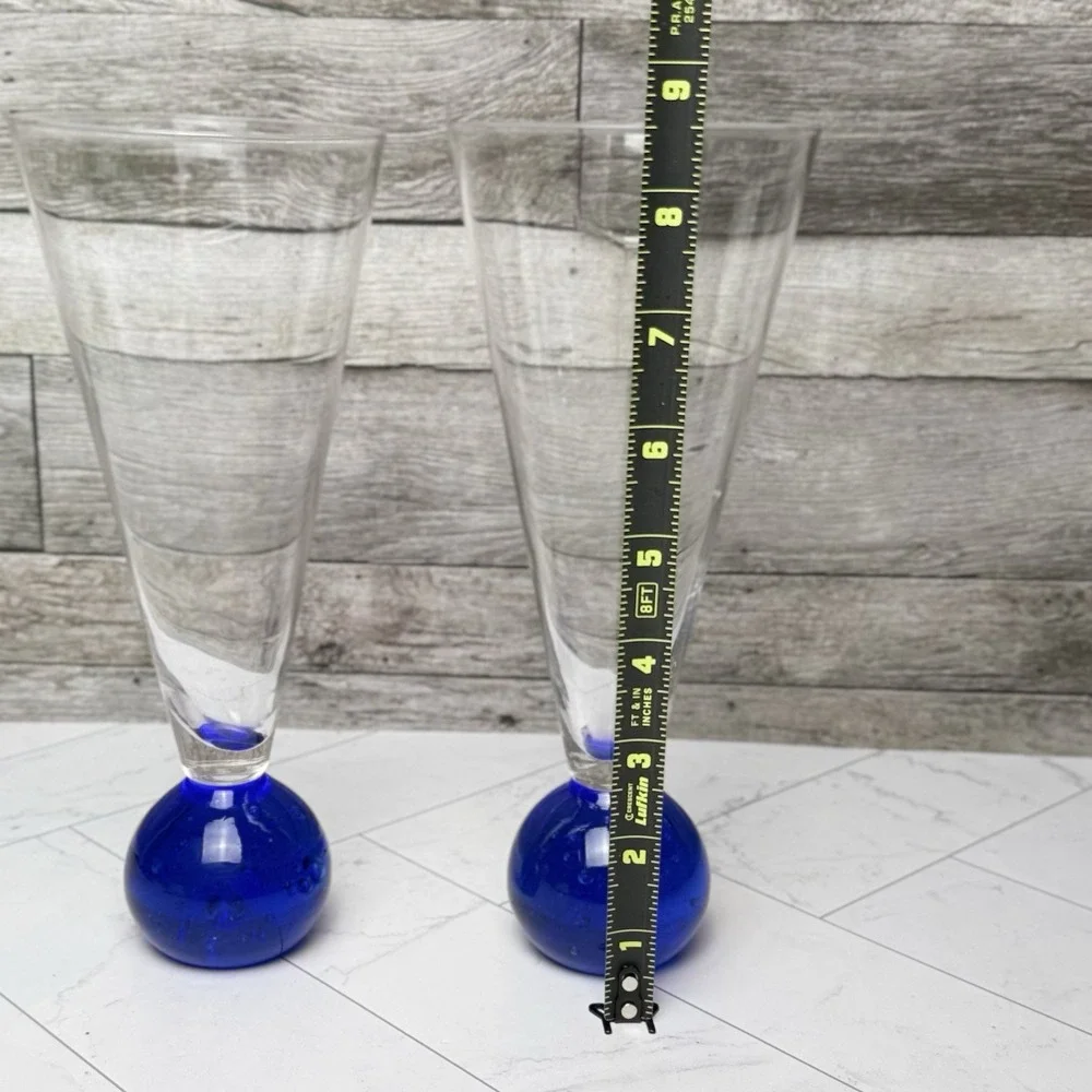 Hand Blown Glass Votives 8.5